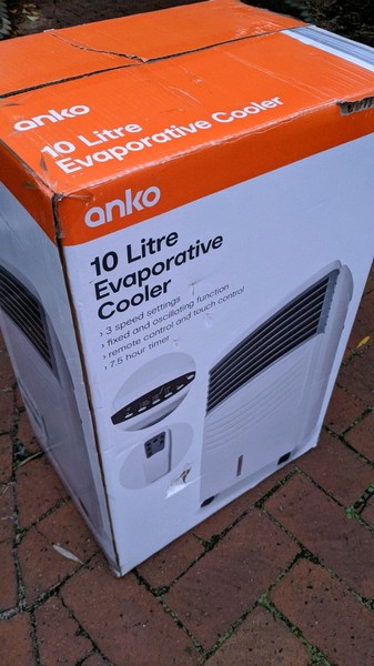 anko 10l evaporative cooler